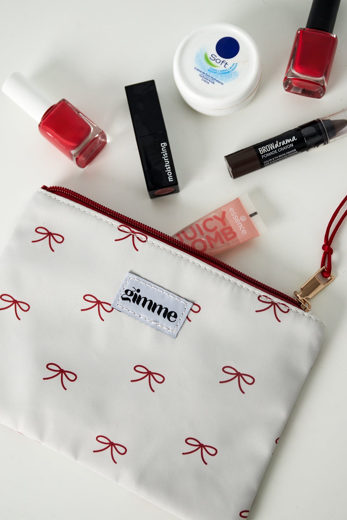 Toilettasje strikjes