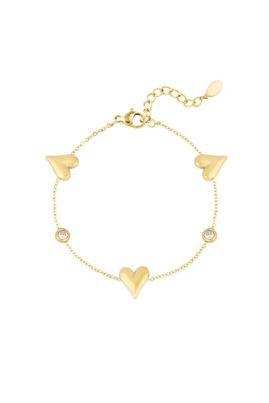 Gleaming love armband