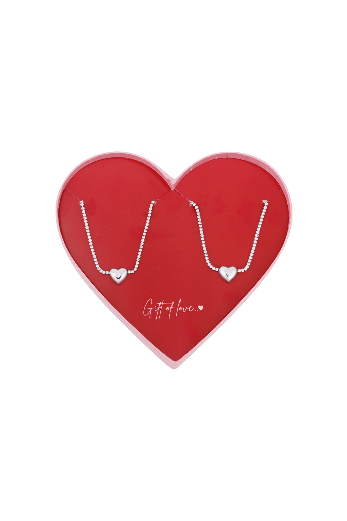 Love hearts armbanden