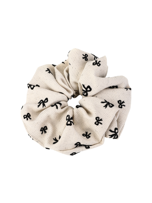 XL strikjes scrunchie