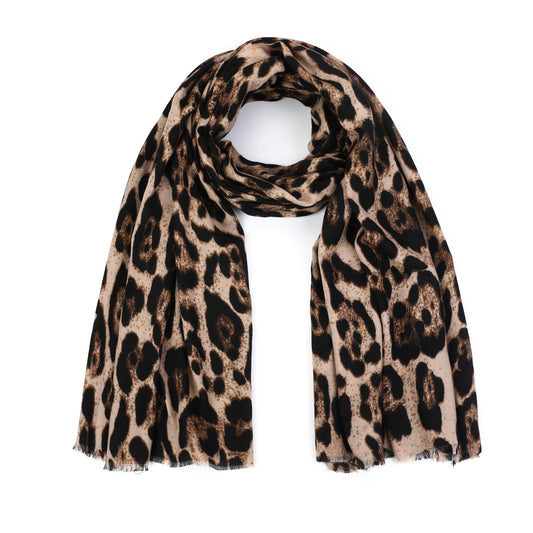 Wintersjaal luipaard